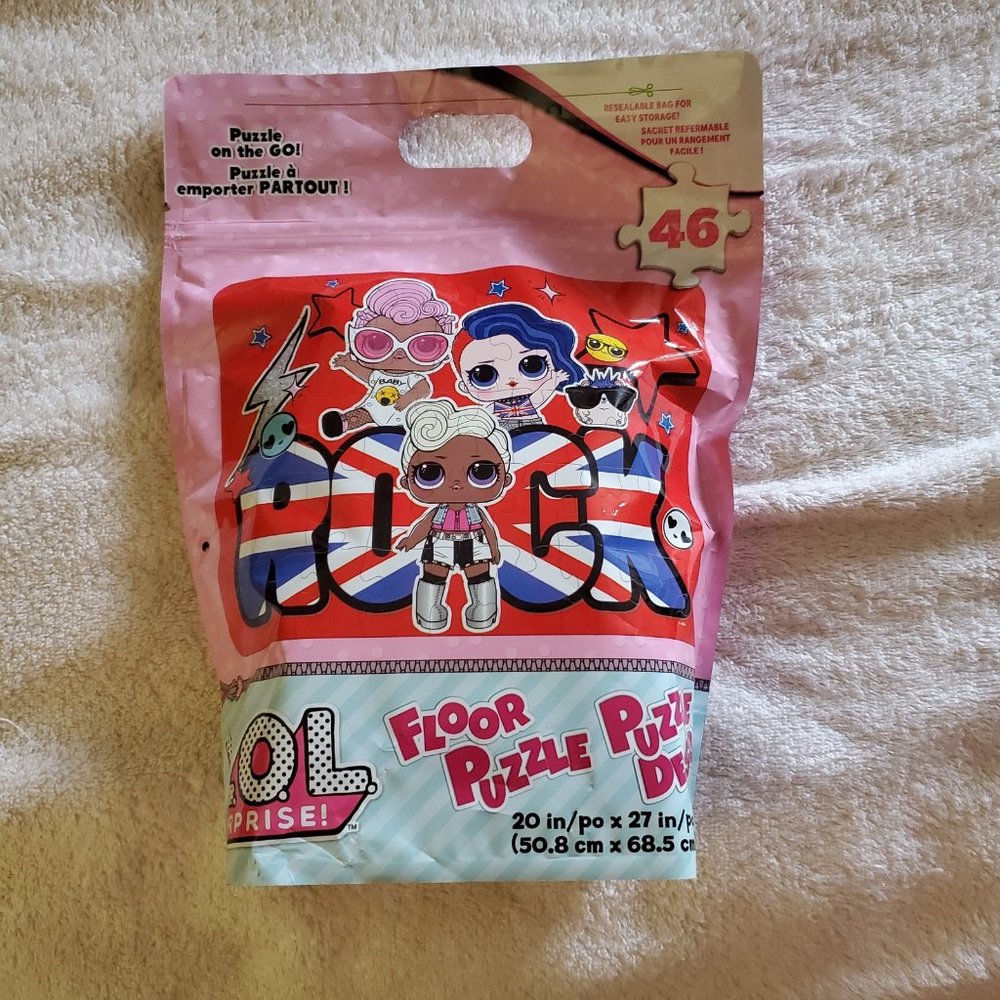 L.O.L Surprise Floor Puzzle 46 Pieces ages 3-7